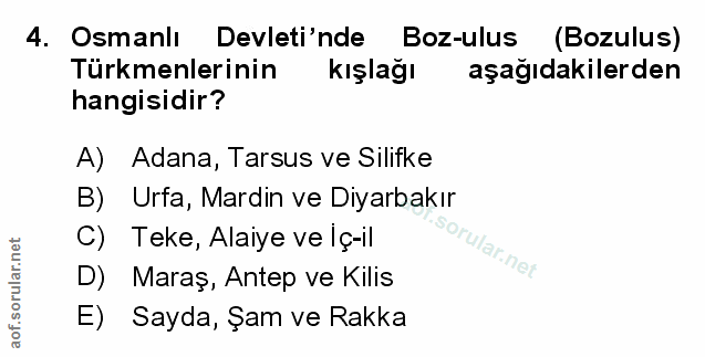 Soru 4