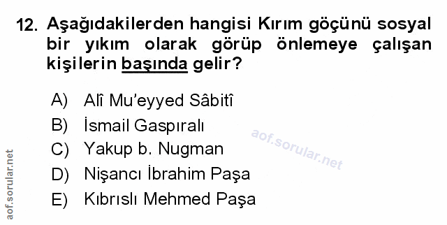 Soru 12