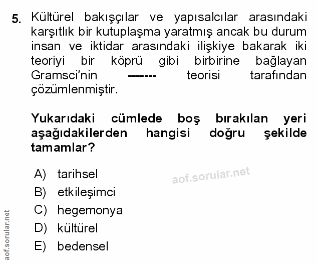 Soru 5