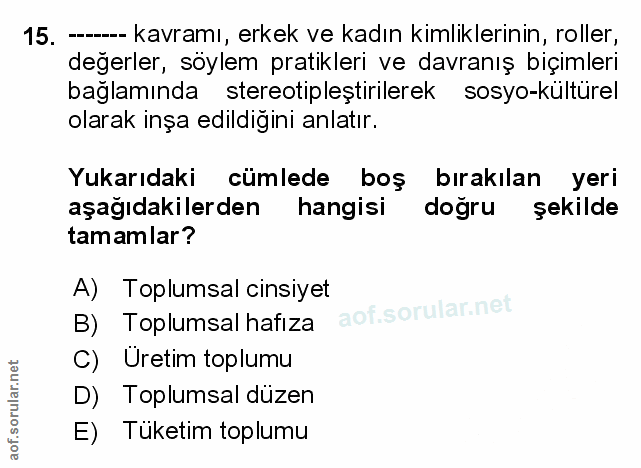 Soru 15