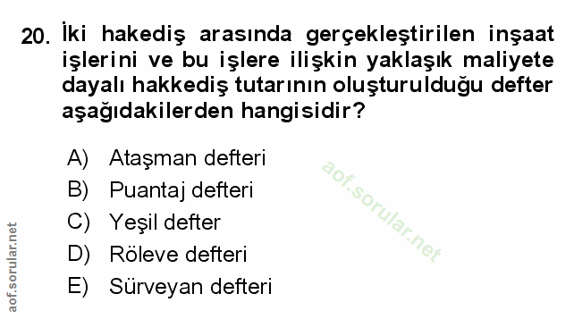 Soru 20