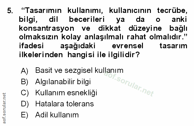 Soru 5