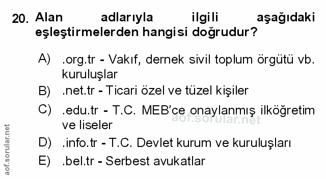 Soru 20