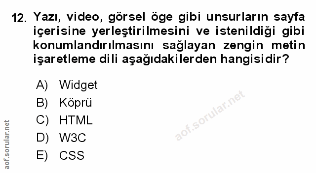 Soru 12
