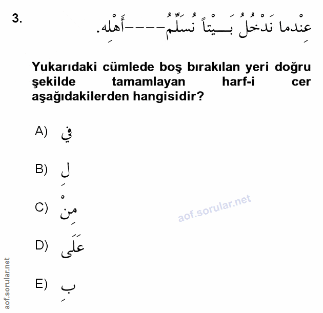 Soru 3