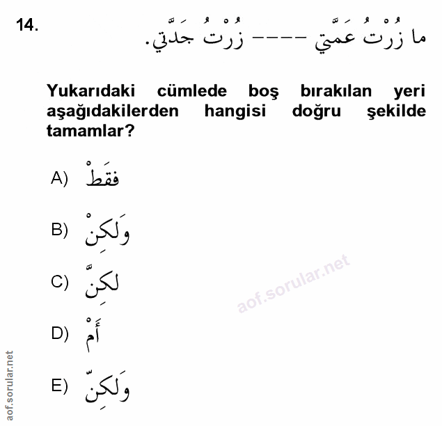 Soru 14