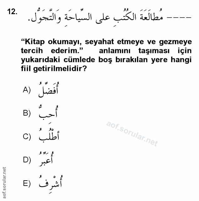 Soru 12