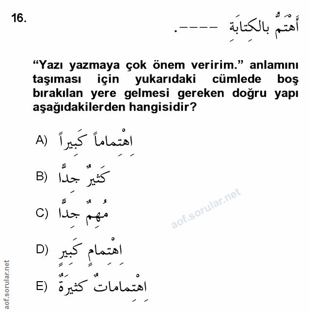 Soru 16