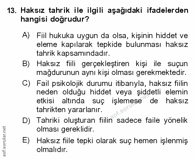 Soru 13