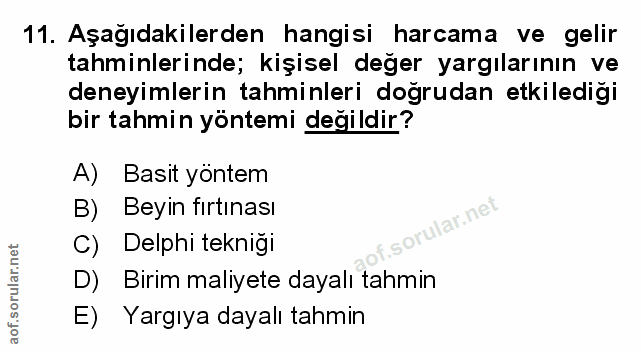 Soru 11