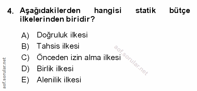 Soru 4