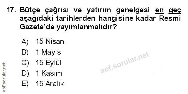 Soru 17