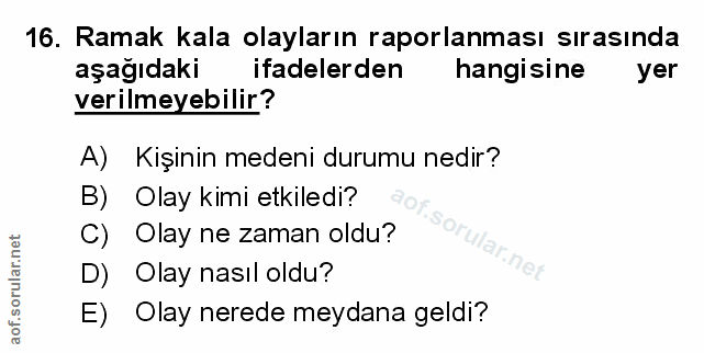 Soru 16