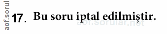 Soru 17