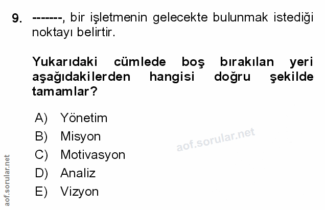 Soru 9