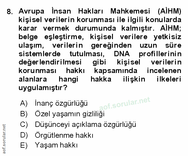 Soru 8