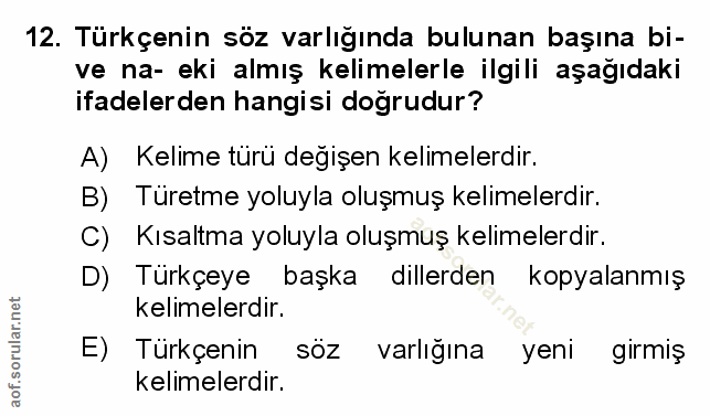 Soru 12