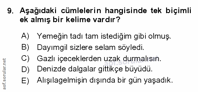 Soru 9