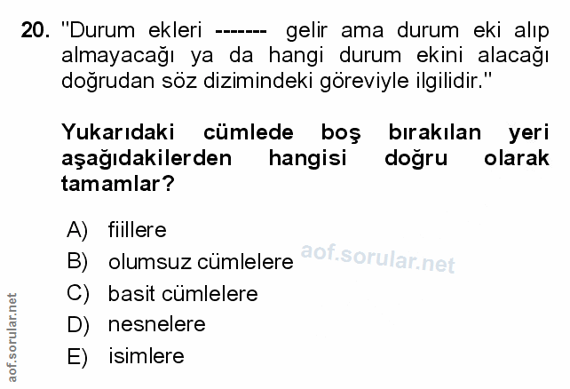 Soru 20