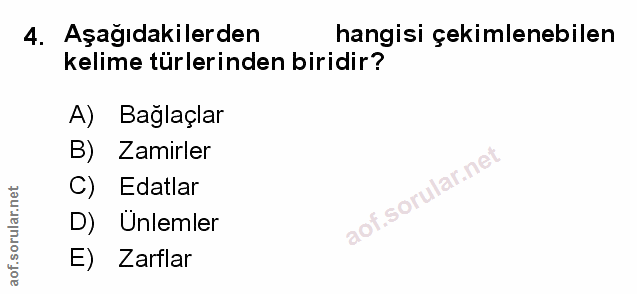 Soru 4