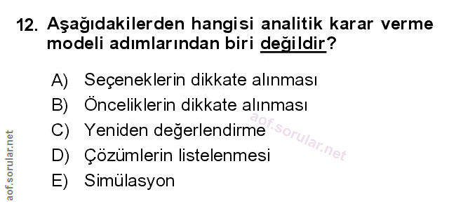 Soru 12