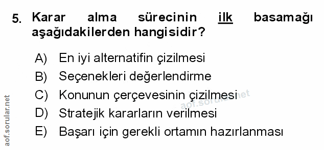 Soru 5