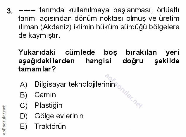 Soru 3