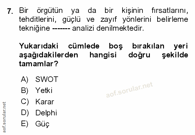 Soru 7