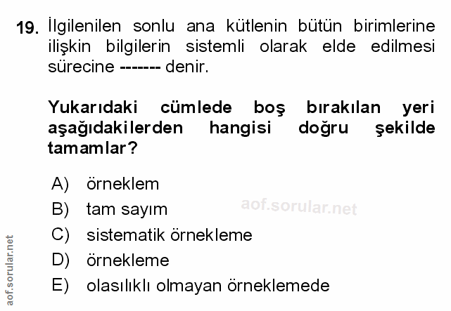 Soru 19