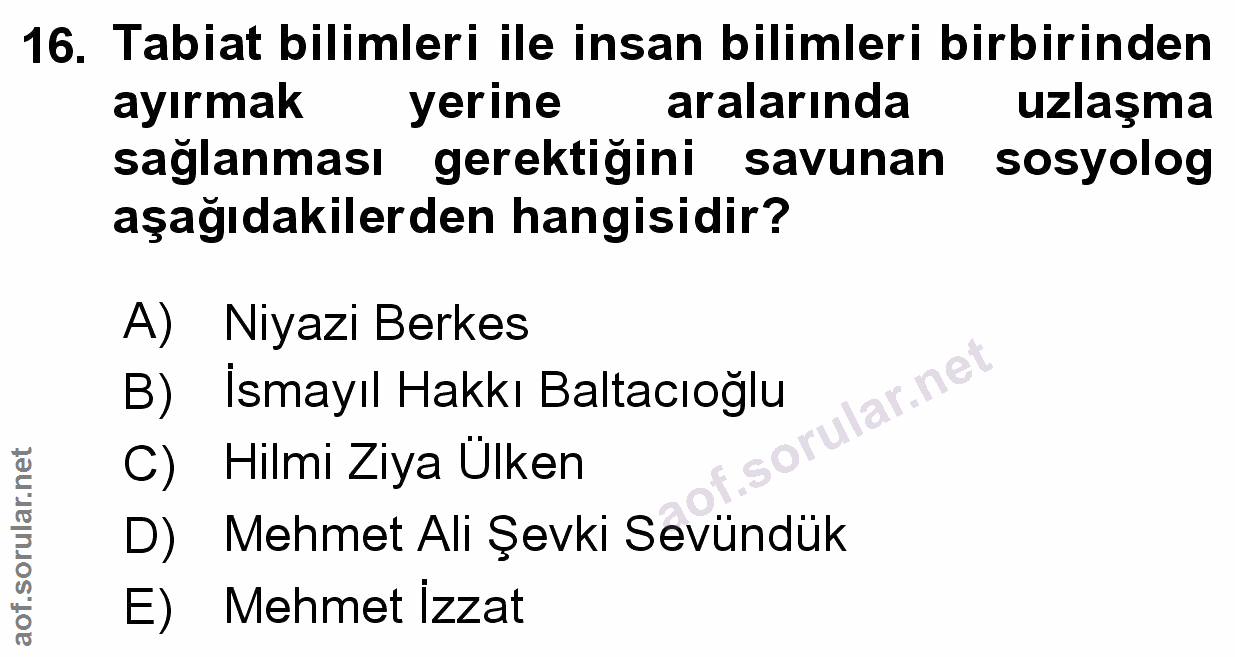 Soru 16