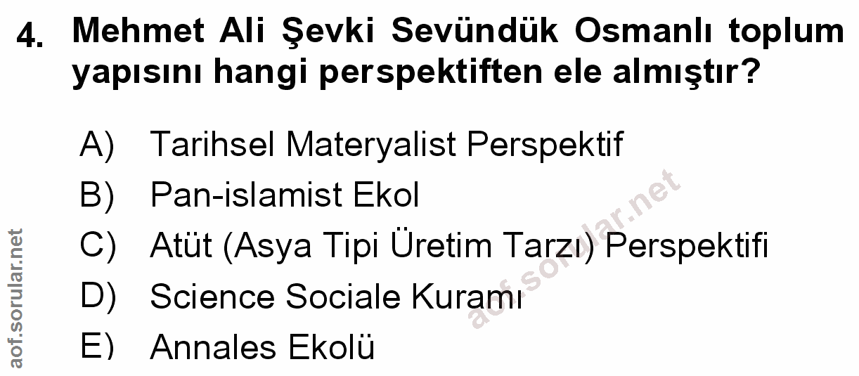 Soru 4