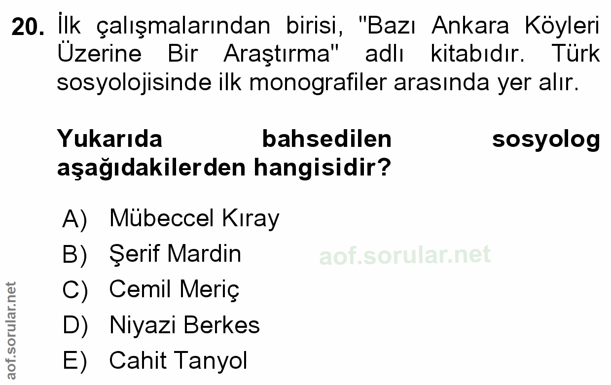Soru 20