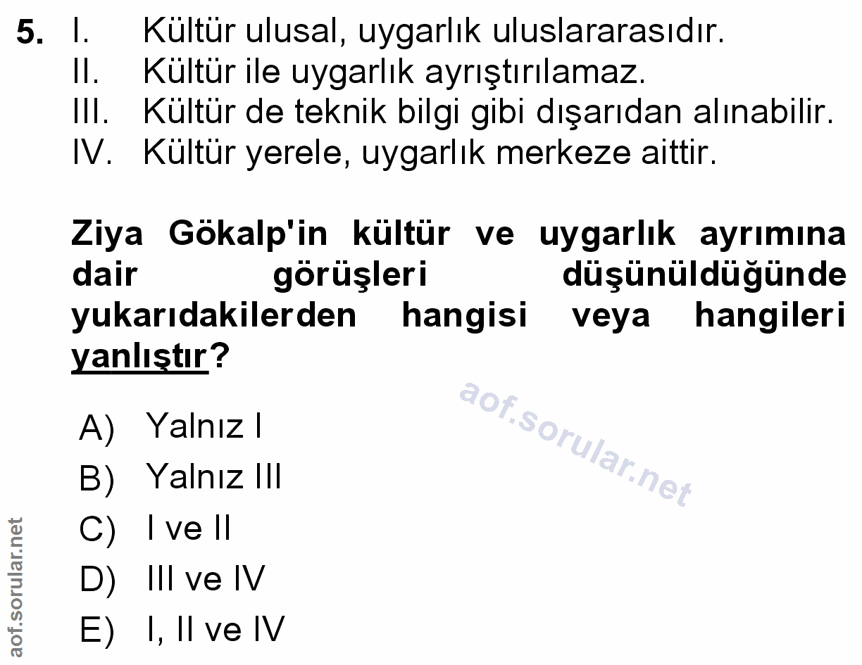 Soru 5