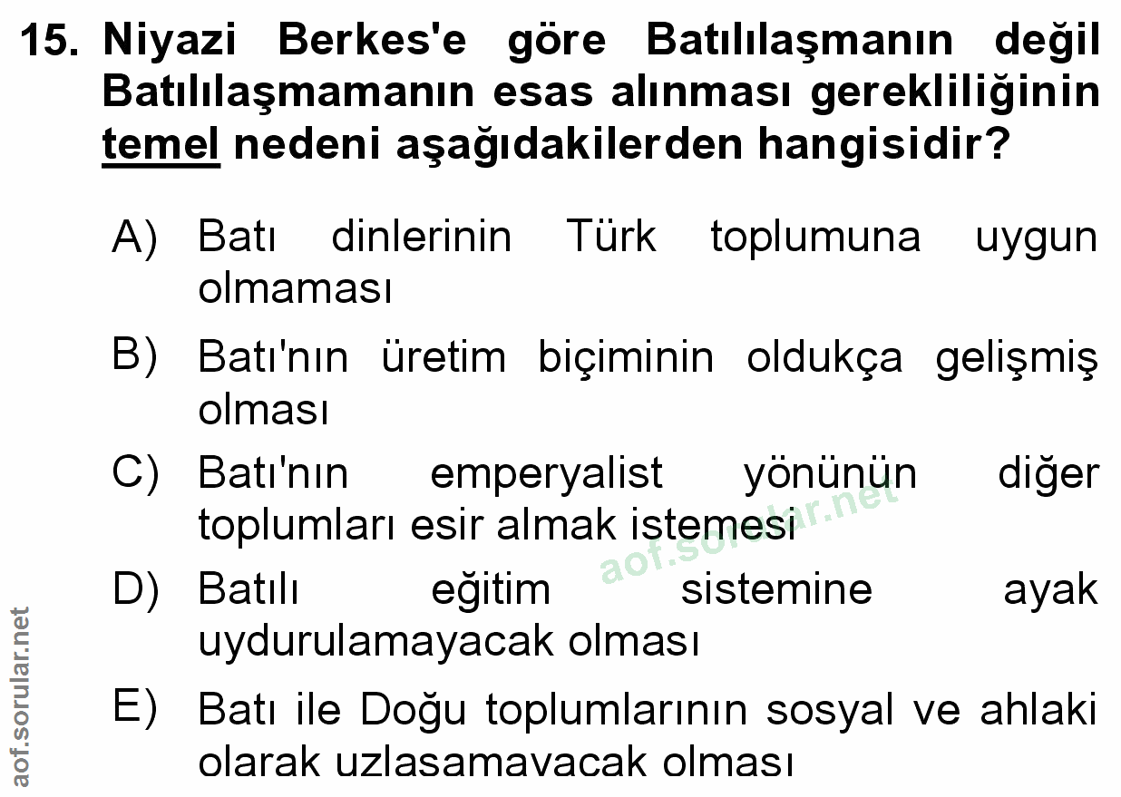 Soru 15