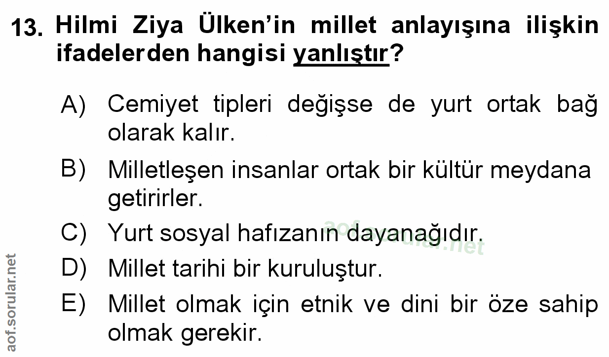 Soru 13