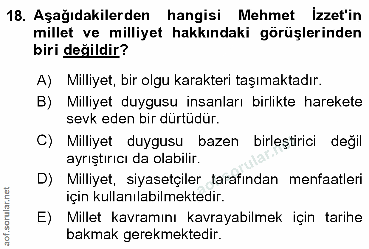 Soru 18
