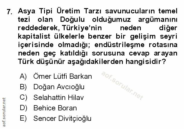 Soru 7