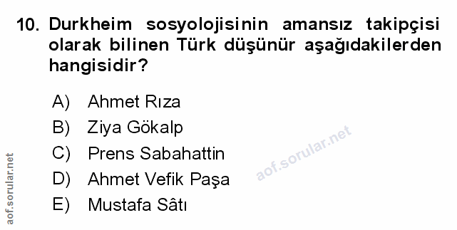 Soru 10