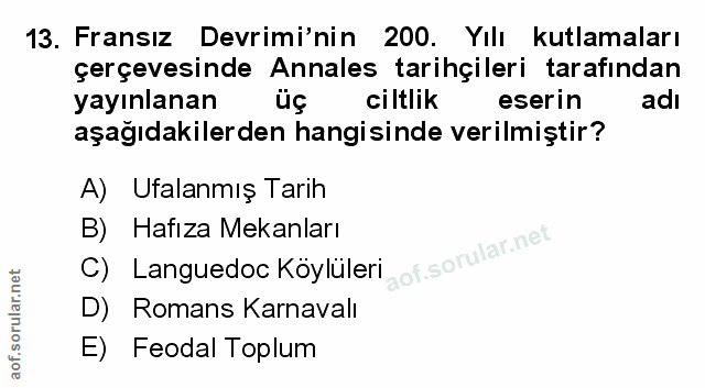 Soru 13