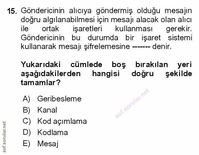 Soru 15