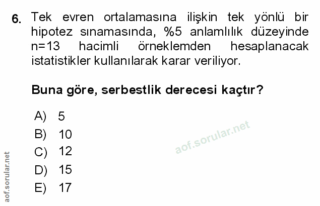 Soru 6