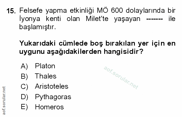 Soru 15
