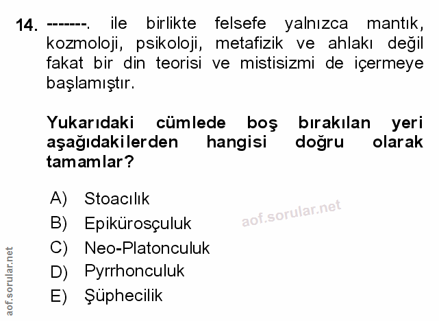 Soru 14