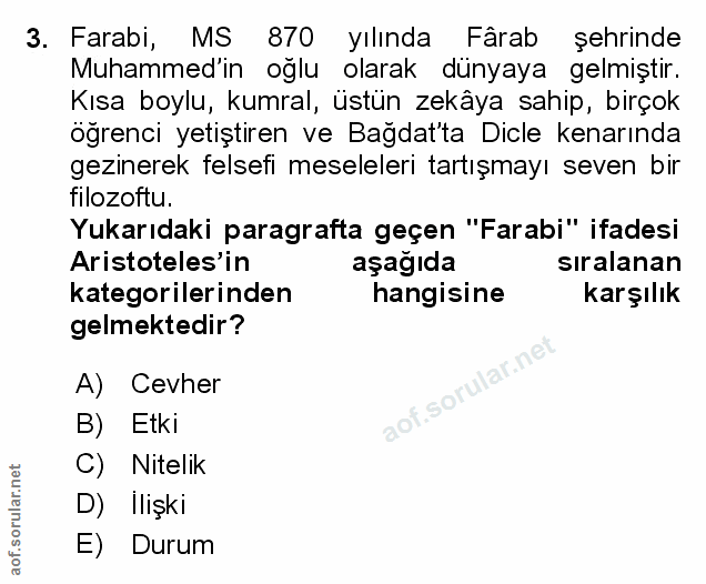 Soru 3