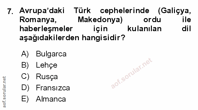 Soru 7