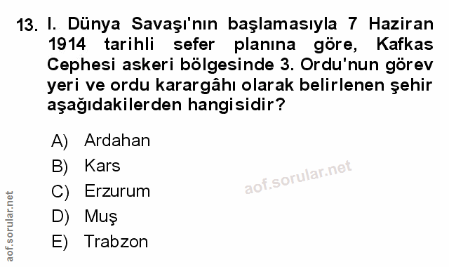 Soru 13
