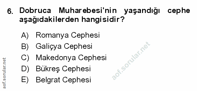 Soru 6