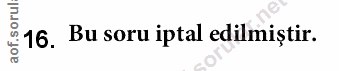 Soru 16