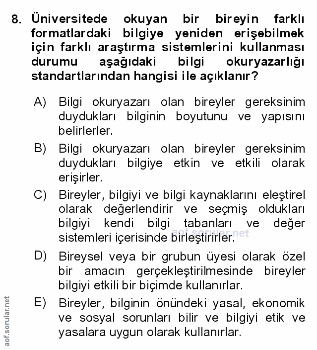Soru 8