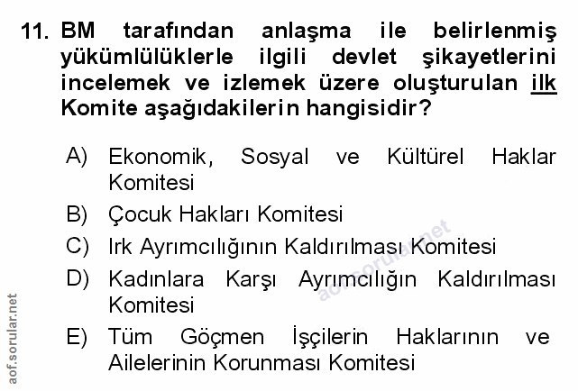 Soru 11